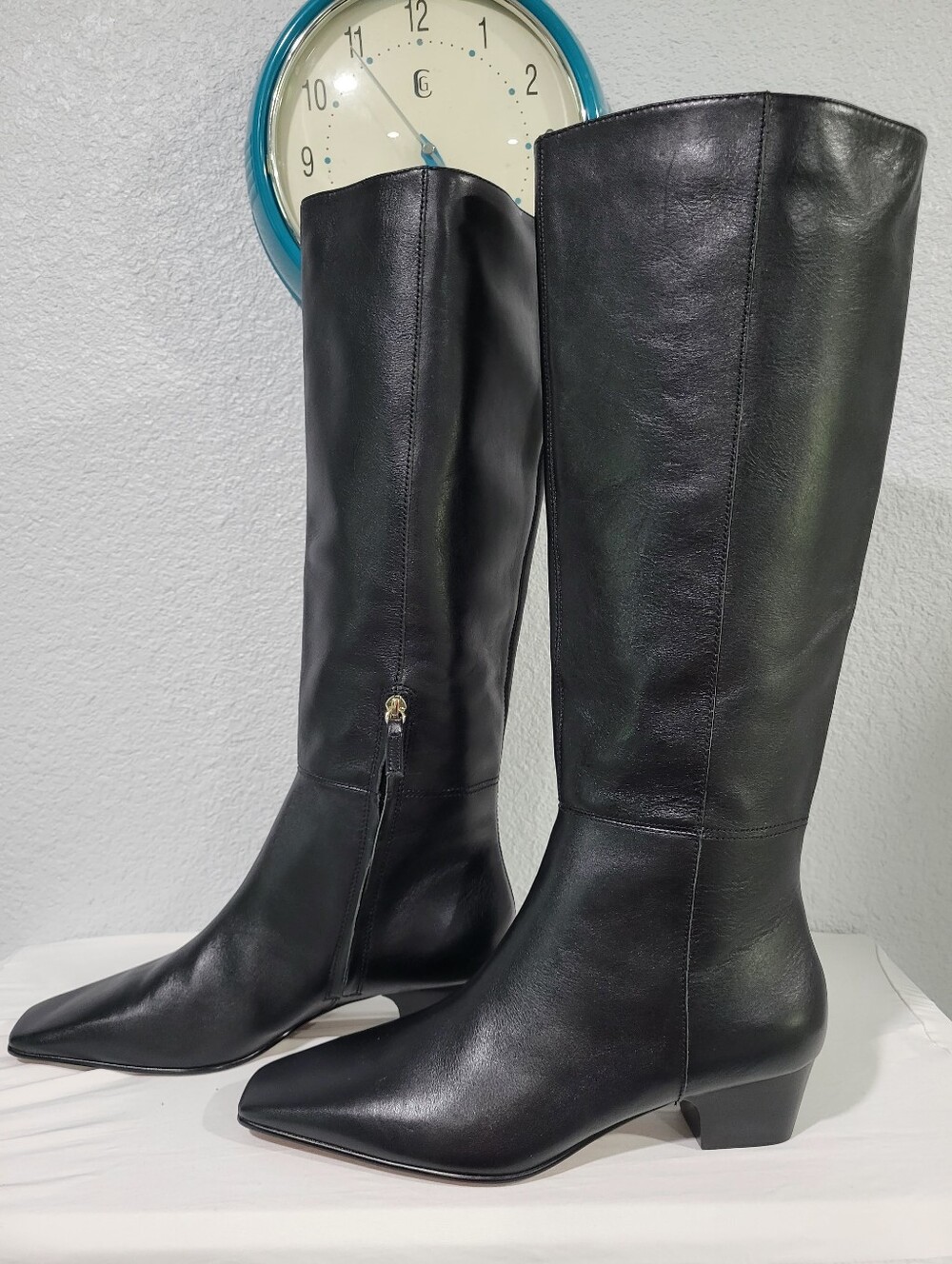 Madewell The Lexie Tall Boot Size 9 NX079 Black New - Picture 4 of 10